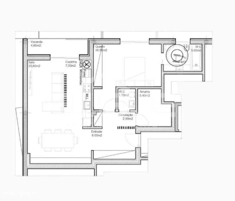 Apartamento T1+1 ao Gaia Park-5