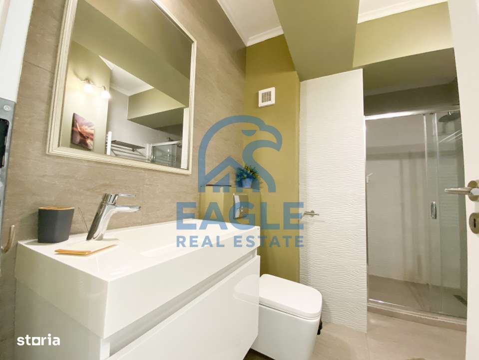 Mamaia Central - 2 Camere modern, balcon si vedere la Lac-14