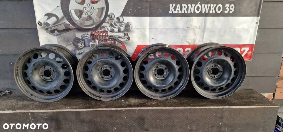 FELGI STALOWE+Czujniki 17" 4X108 ET 29 PEUGEOT Citroën - 1