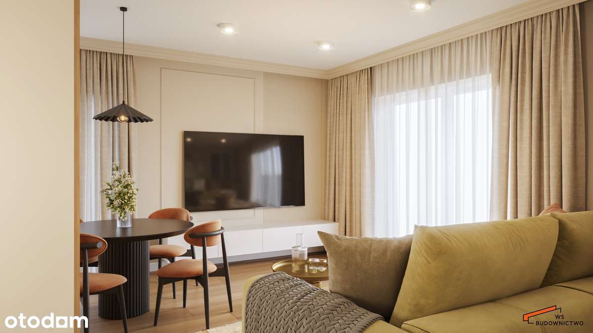 Nowoczesne 2 pokojowe mieszkanie z dwoma dużymi tarasami - 44,95 m2-6