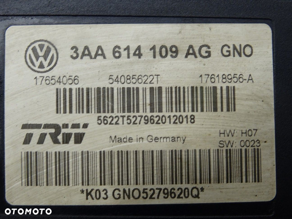 POMPA ABS VW PASSAT B7 Variant (365) 2010 - 2015 1.6 TDI 77 kW [105 KM] olej napędowy 2010 - 2014 - 6