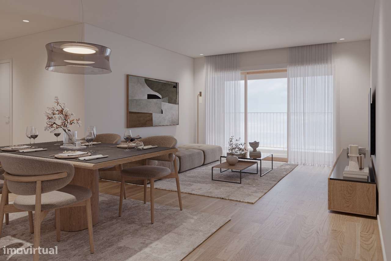 T1 em construção | Varanda | Garagem no Porto-4