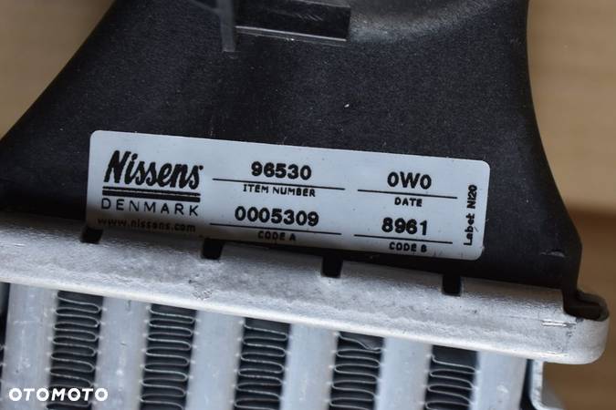 Nissens Intercooler chłodnica powietrza 96530 VW Polo TSI 09 - 8