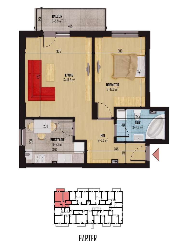 Prețuri de Lansare! Apartamente 2 Camere – Șos. Alexandriei 99C-5