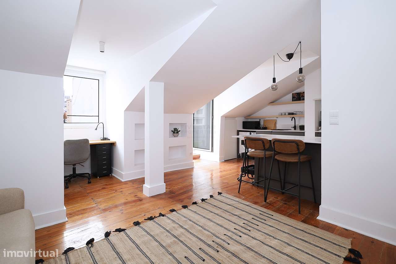 Estúdio T0 -  Lisboa - Avenidas Novas - Terraço - Grande imagem: 5/24