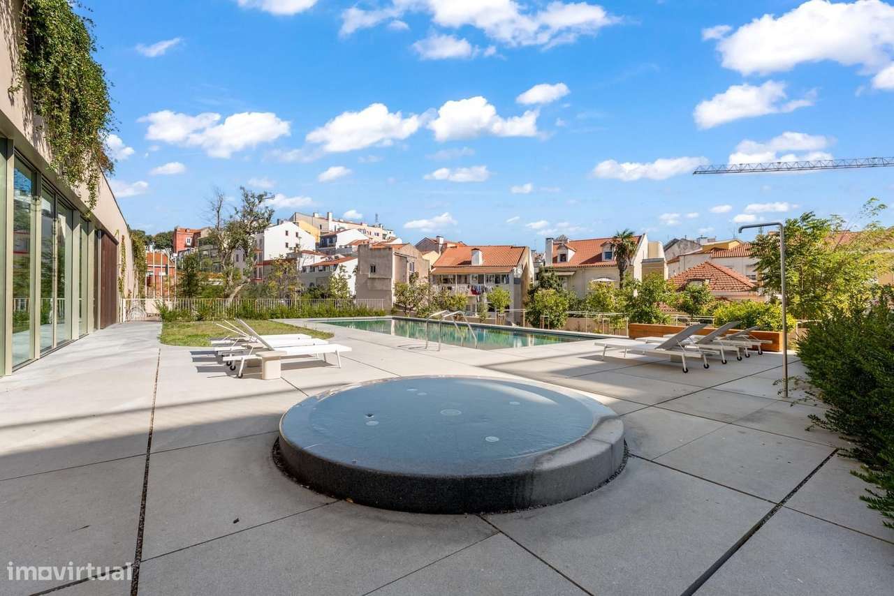 Apartamento T2 com piscina, Graça, Lisboa-21