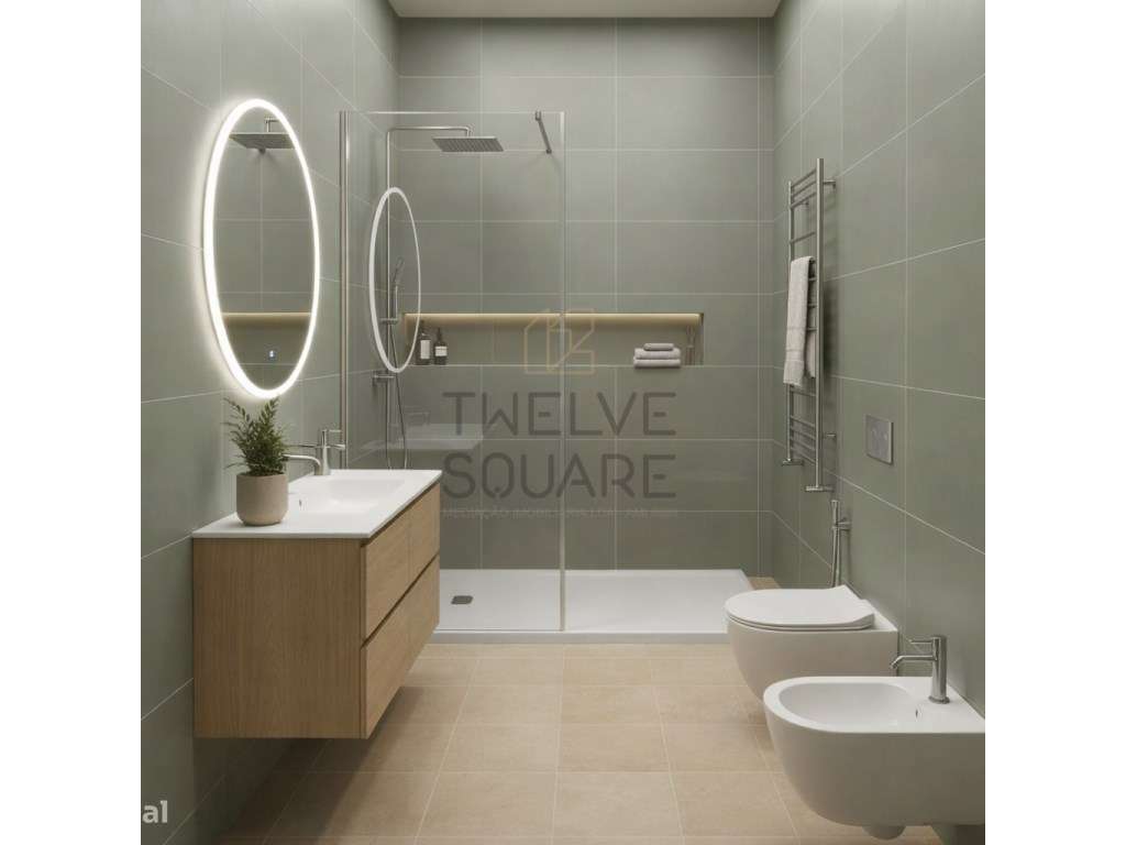 Apartamento T2 Novo, Batalha.-7