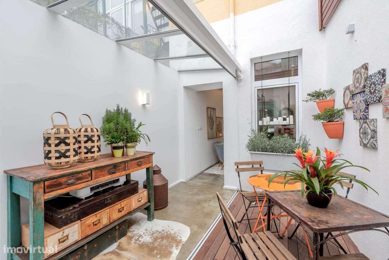 Apartamento T1 com terraço, Estrela, Lisboa-16