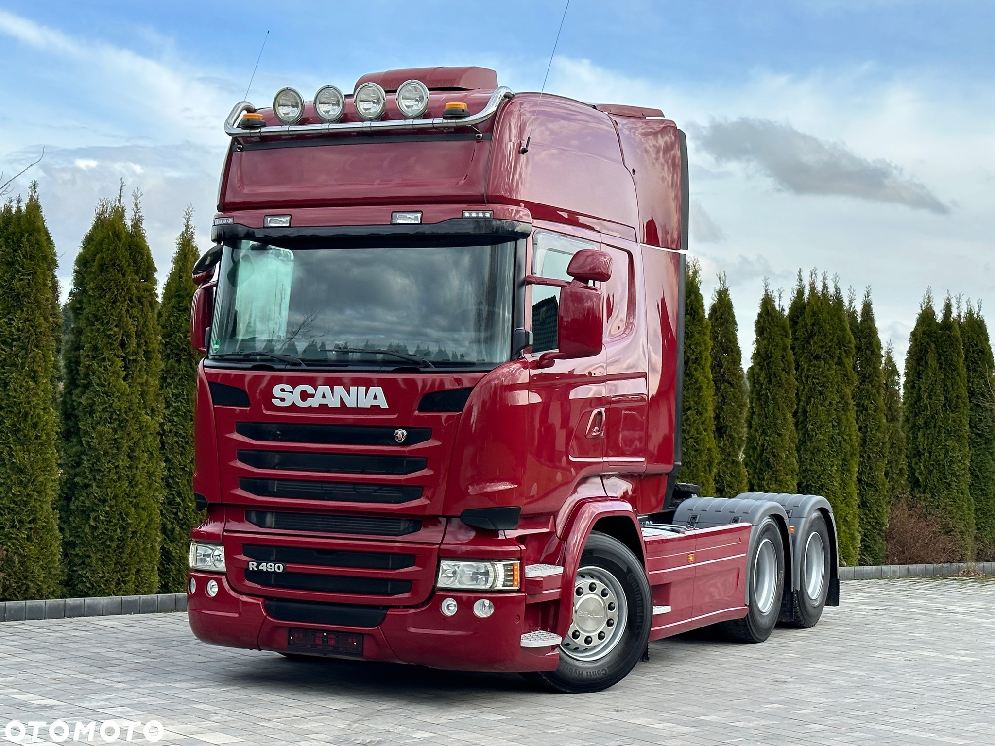 Scania R490 / 6X4 / 157 TYS.KM. / DMC: 70 000T / - 3