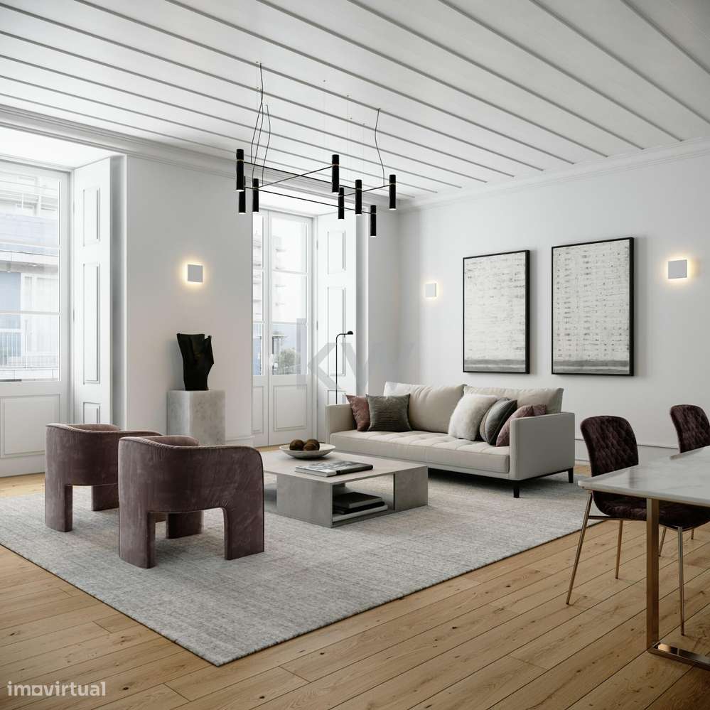 Alecrim 51 | Apartamento T2 com 111 m2 | Um novo conceito de luxo em L - Grande imagem: 3/15