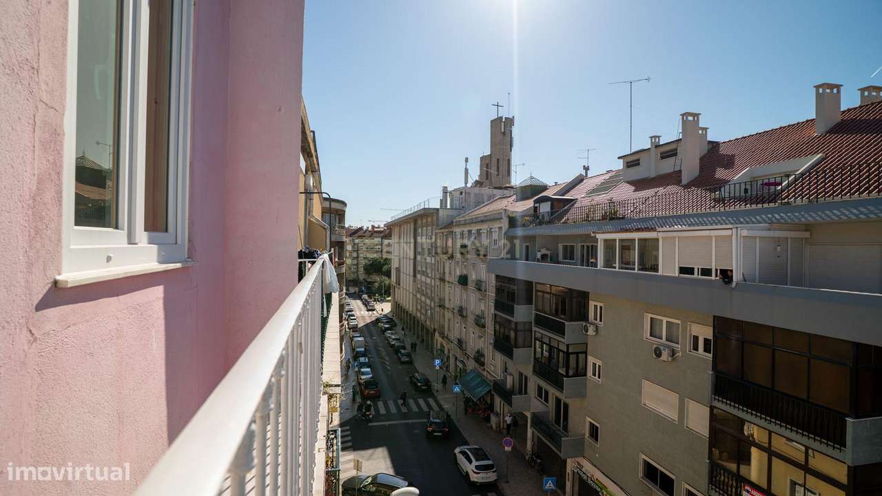 Apartamento com vista desafogada , no centro de Lisboa . - Grande imagem: 3/28