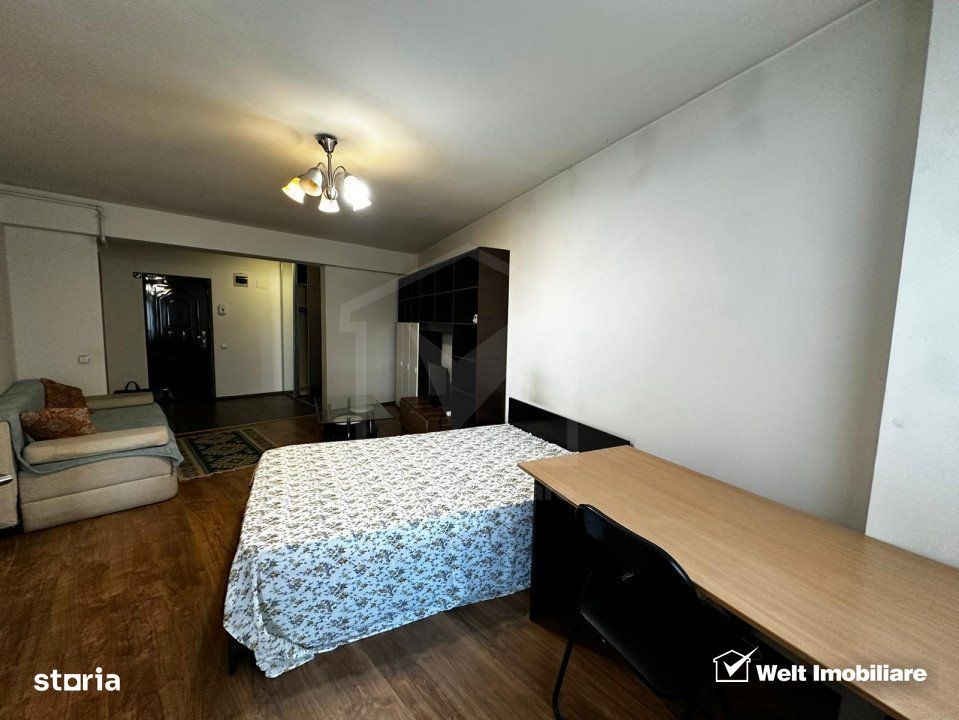 Apartament decomandat spatios, o camera, 50mp, parcare, zona Platinia