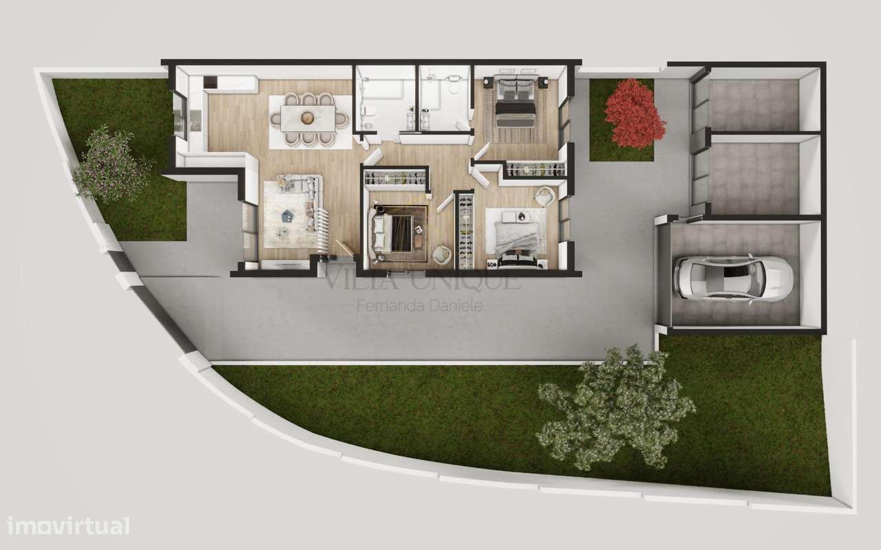 Moradia T3 Nova em Travanca Santa Maria da Feira-16
