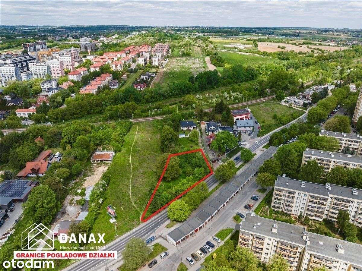 Prądnik Czerwony ul. Powstańców – działka usługowa