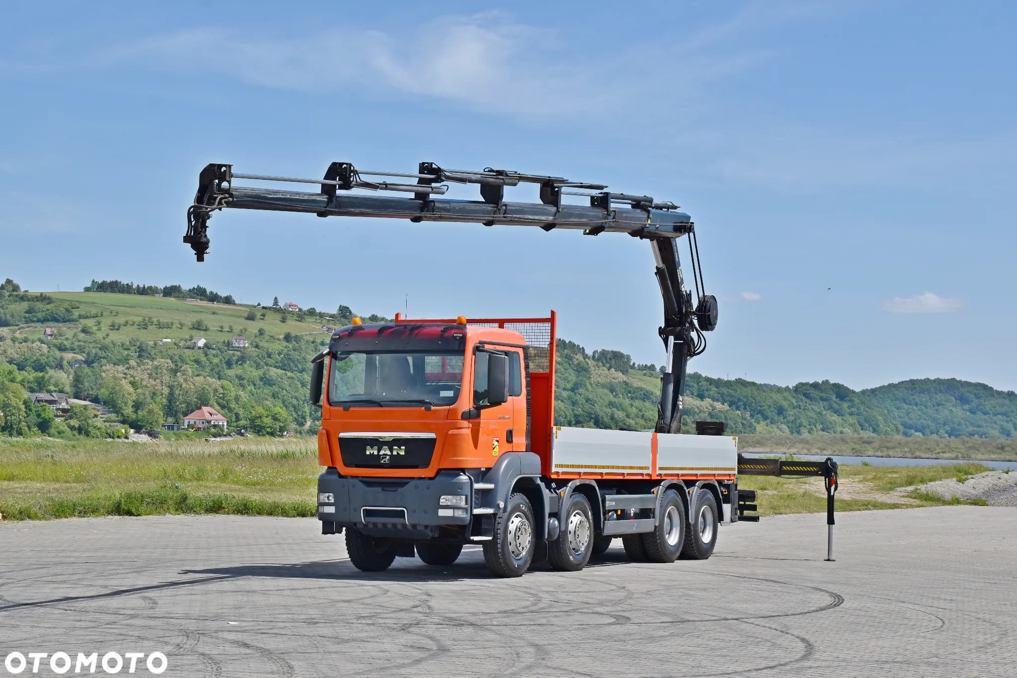 MAN TGS 35.440 * HIAB 211 E - 6 HIDUO + PILOT * 8x4 - 2