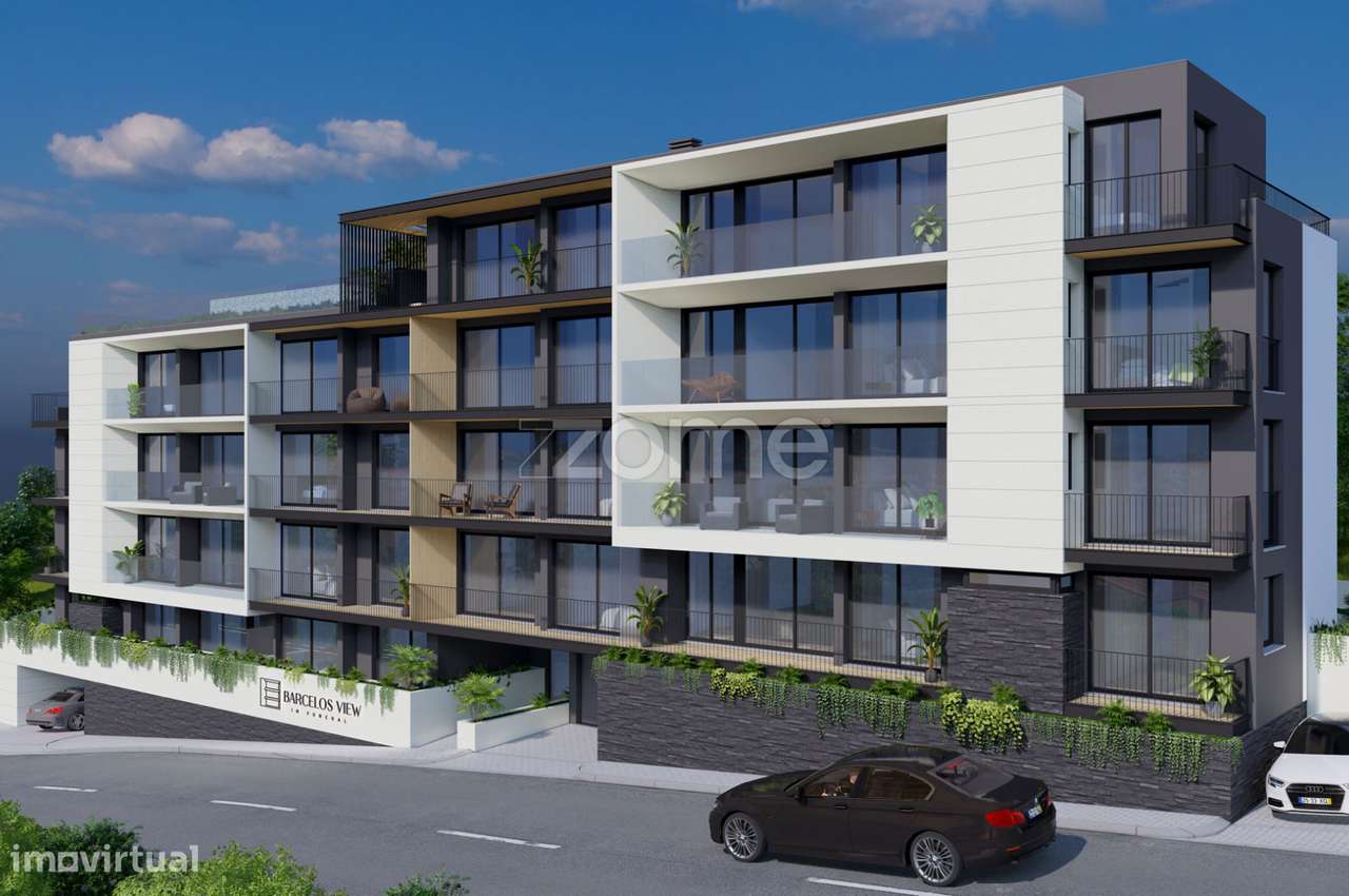 Apartamento T1 Fração V no Empreendimento Barcelos View - Grande imagem: 4/30