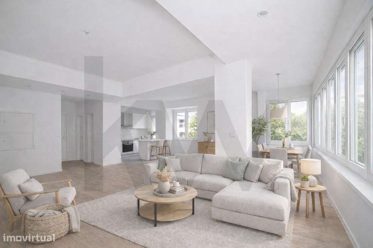 T2 Remodelado | Metro de Odivelas | Elevador | 2 WC | Luz Natural-5