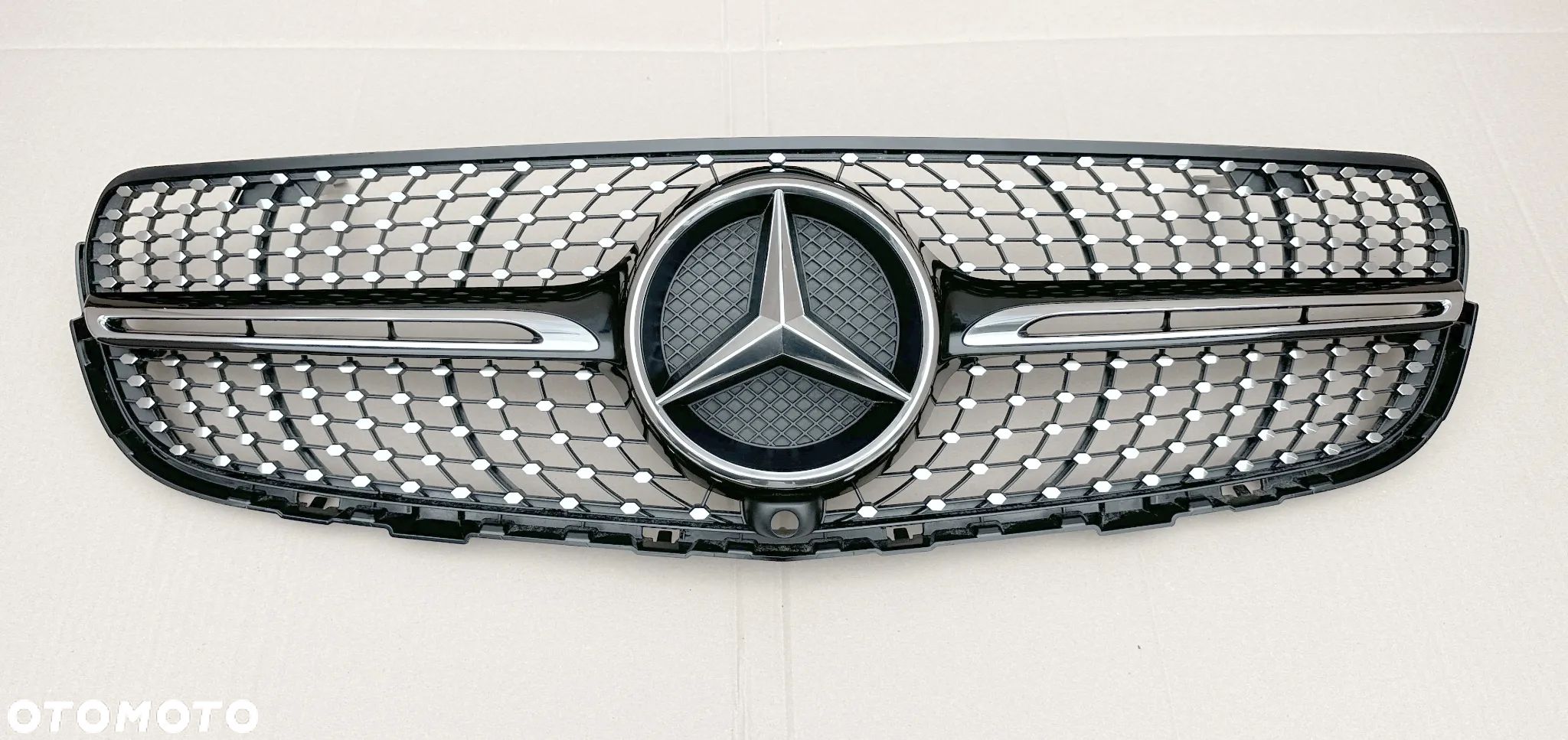 GRILL ATRAPA Mercedes W253 A253 GLC AMG DIAMOND, pod KAMere - 1