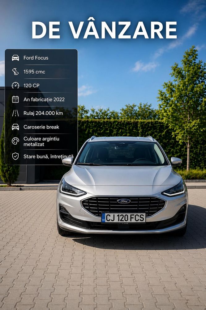 Ford Focus IV [2018 - Prezent] 1.5 EcoBlue Start-Stopp-System Aut. ACTIVE 2022
