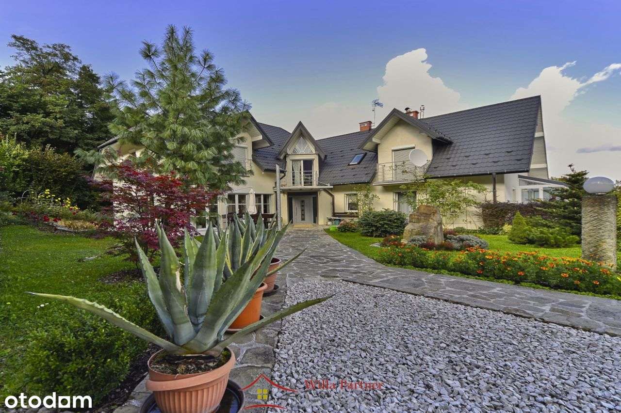 Bochnia, Dom, Rezydencja z pięknym ogrodem, działk-0