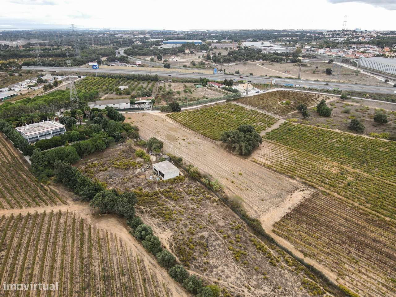 Lote Terreno em Palmela, 4780m2, viabilidade 120m2 - Grande imagem: 4/15