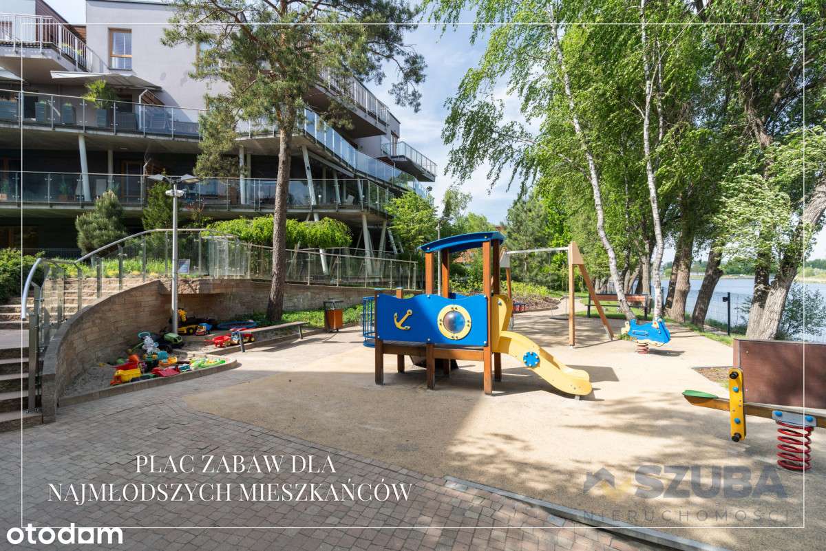 Mieszkanie w „Parku Żerańskim” z linią brzegową.-10