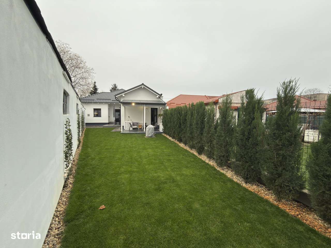 Casă premium complet renovată, garaj, 4 camere + birou, teren 390 mp-17