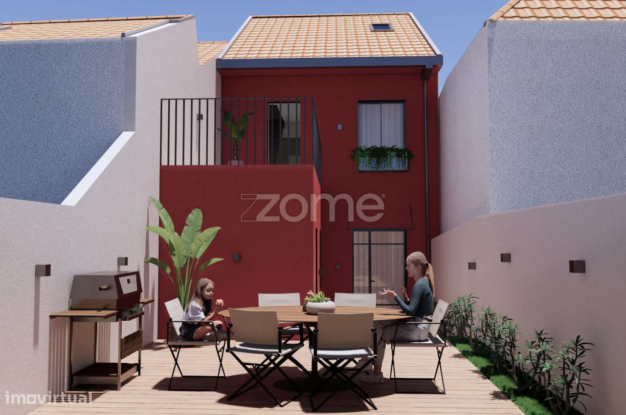 Moradia Nova T3 - Jardim/terraço/varandas - a 700 mts Rotunda Areosa-10