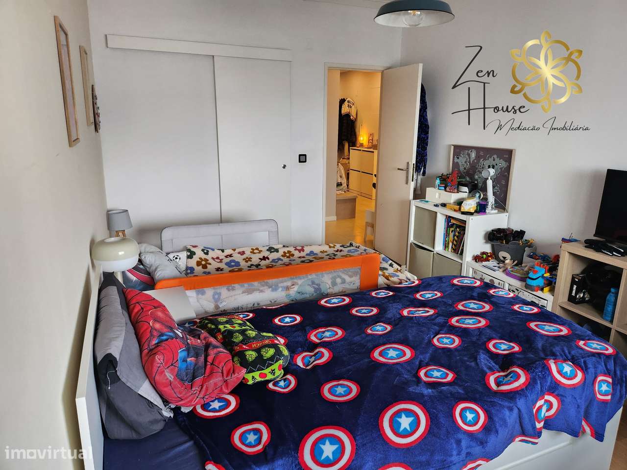 Excelente apartamento T2, com 2 casas de banho e 2 varandas. - Grande imagem: 5/21