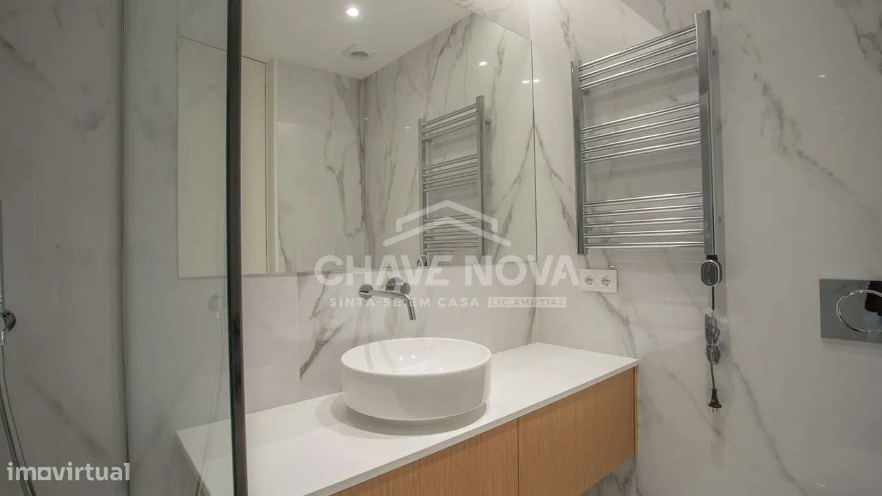 Apartamento T2 Novo c/ Vistas Mar em Canidelo (Seca do Bacalhau)-14