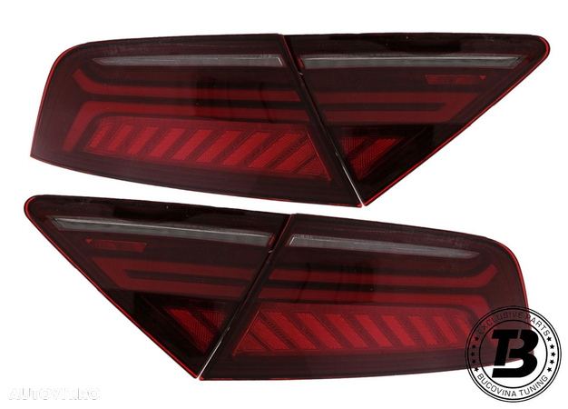 Stopuri LED compatibile cu Audi A7 4G RED Design - 11