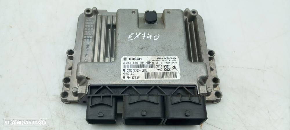 Centralina Do Motor  Ecu Citroen Ds3 - 1