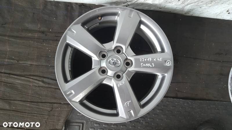 FELGI 5x114.3 7Jx17 CALI ET45  TOYOTA RAV4 - 2