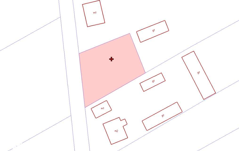 Działka budowlana 801 m2, Przyjmy k. Poręby-3