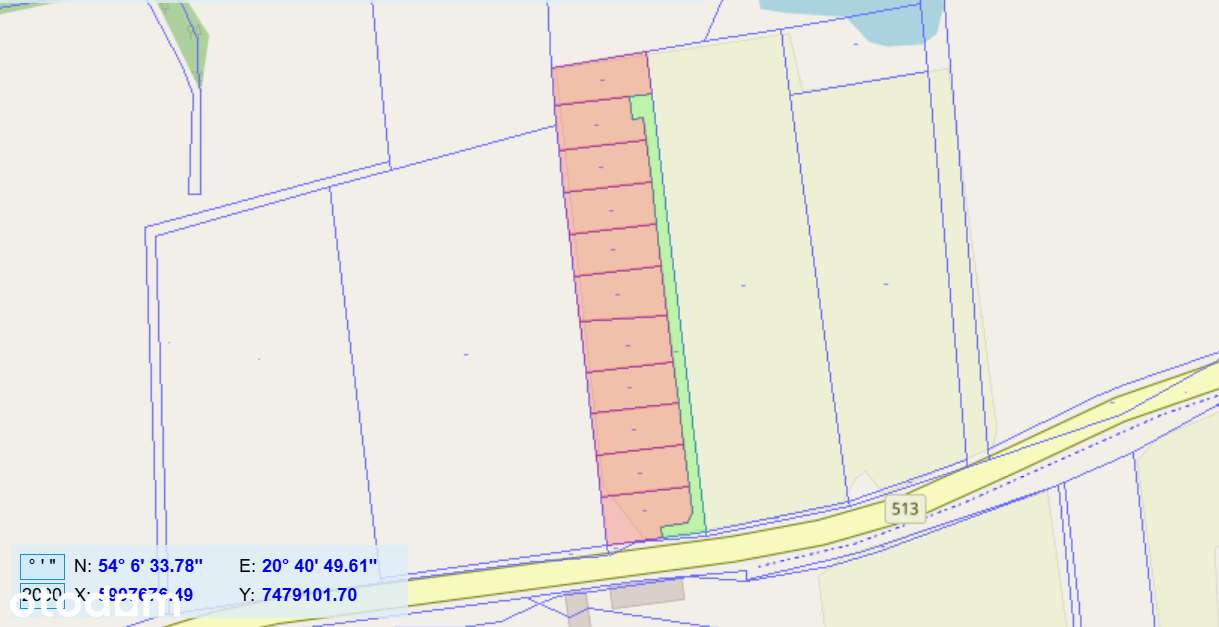 Działka budowlana Kierwiny, Kiwity z decyzją o warunkach zabudowy-0