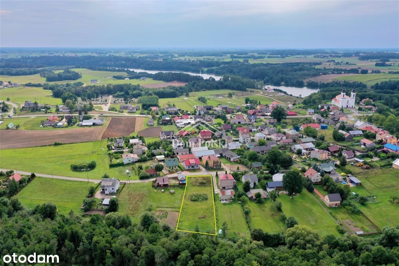 Działka budowlana 1600 m2 - Bakałarzewo