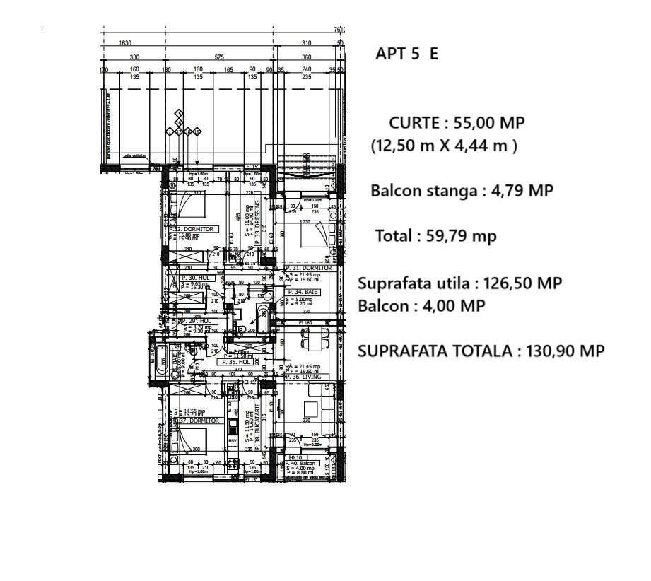 ROND OMV PIPERA - MILUNA RESIDENCE - 4 CAMERE CU GRADINA - UNIC !!!-1
