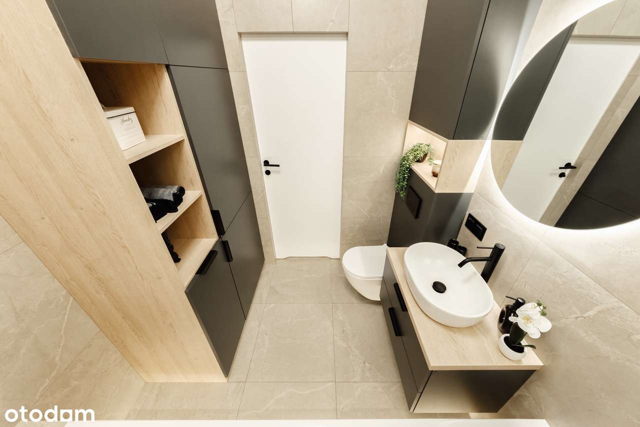 Nowe, z ogródkiem 67 m2 bez PCC, meble, AGD-15