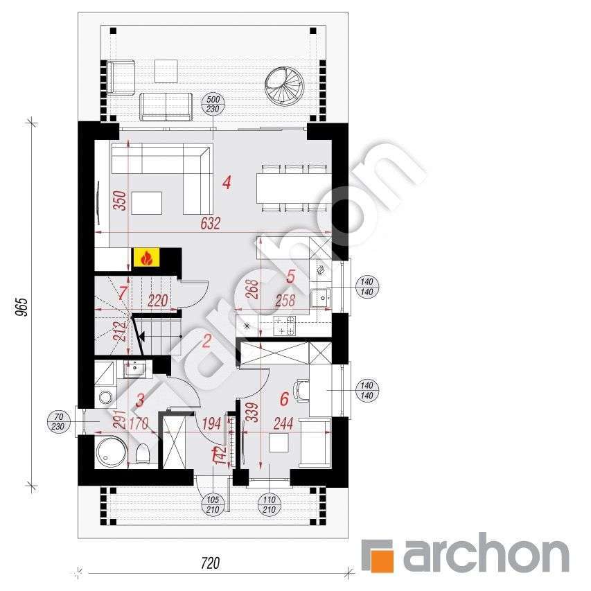 Ustroń dom typu stodoła w widokiem na góry - Pełny obrazek: 5/8