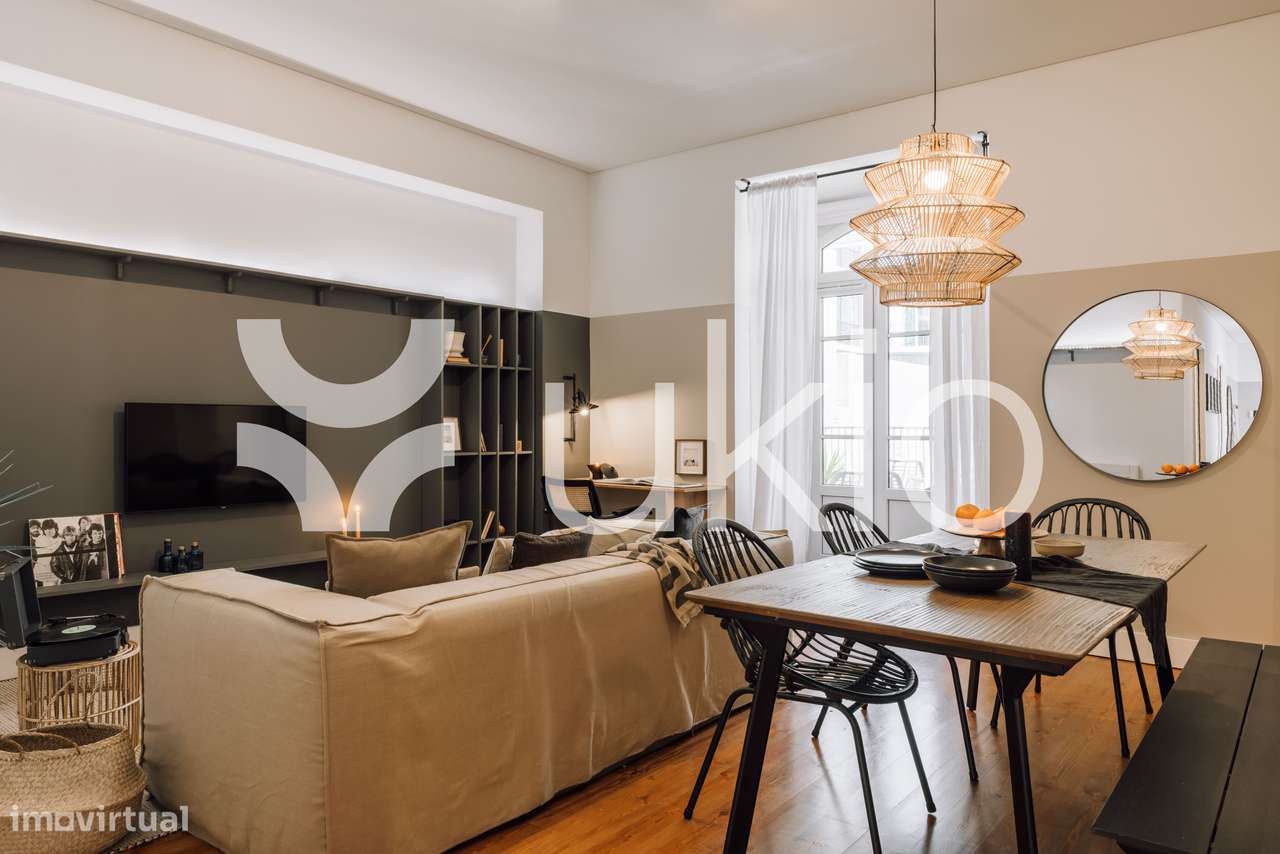 Apartamento T2 com terraço em Av. da Liberdade - Marquês de Pombal - Grande imagem: 2/23