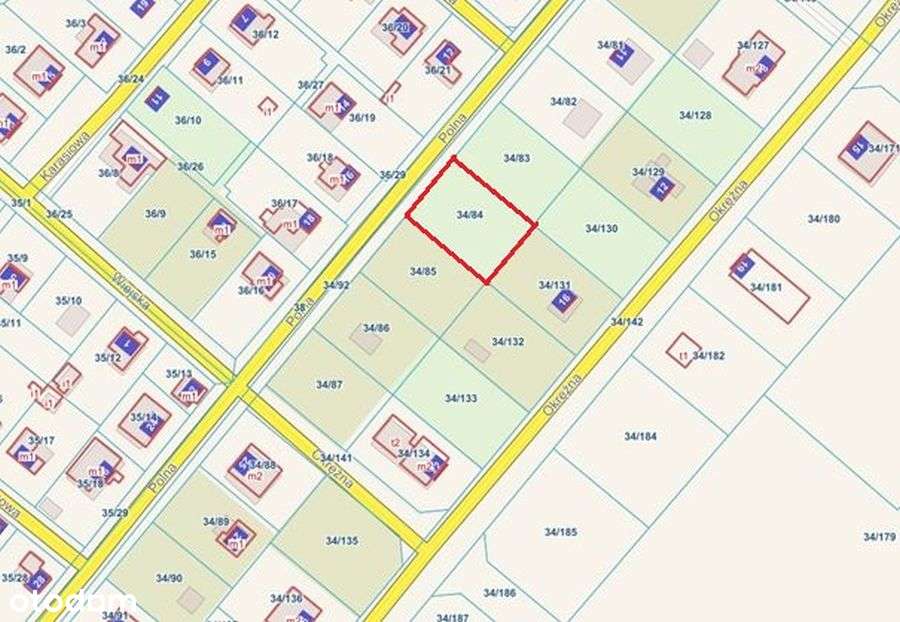 Działka budowlana blisko jeziora, Borówno ul. Polna - Pełny obrazek: 4/4