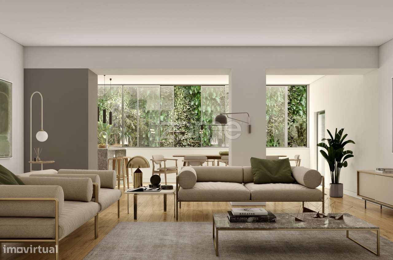 Apartamento NovoT2+1 Beira-rio, vistas magnificas sobre o rio, piscina - Grande imagem: 2/15