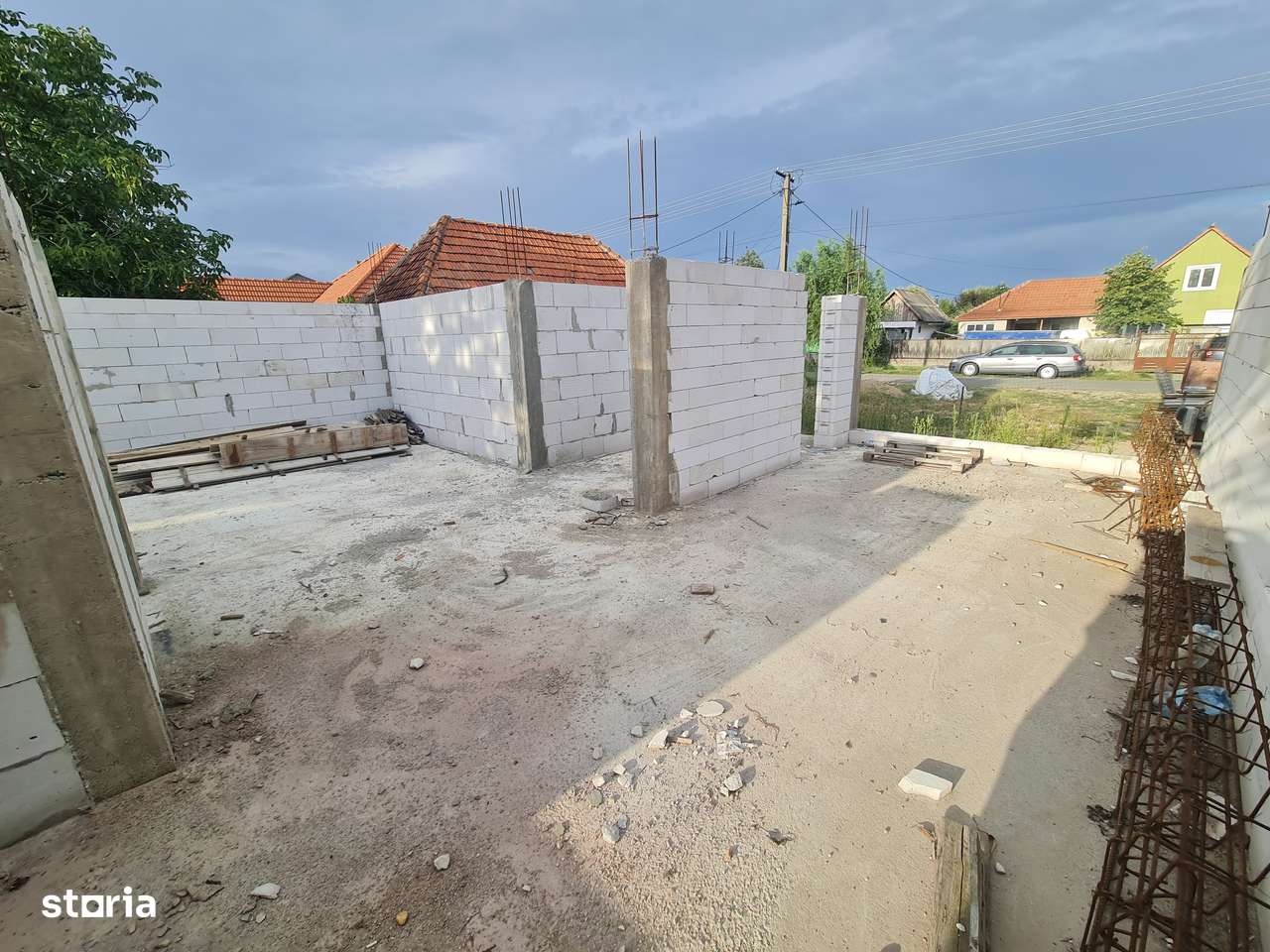 Vand Casa Veche si Noua cu Proiect în Comuna BOCSIG Jud.ARAD,Teren1496-5