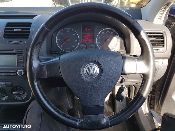 Volan Piele in 3 Spite FARA Airbag VW Golf 5 Hatchback 2003 - 2009 - 2