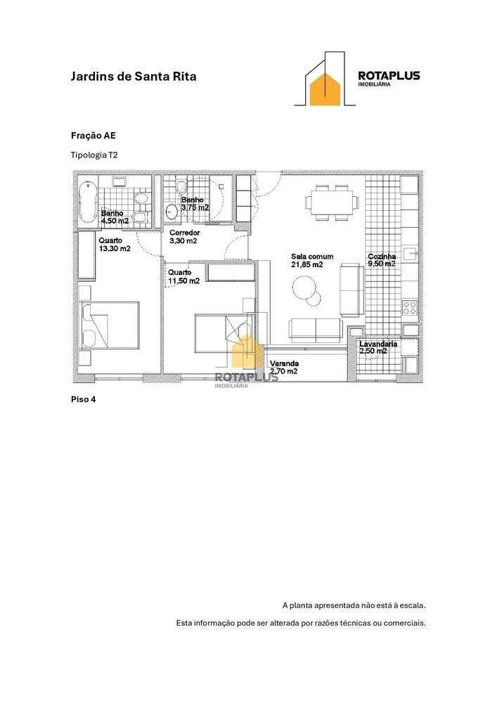 T2 Novo - Último Piso - Jardins da Sta Rita-16
