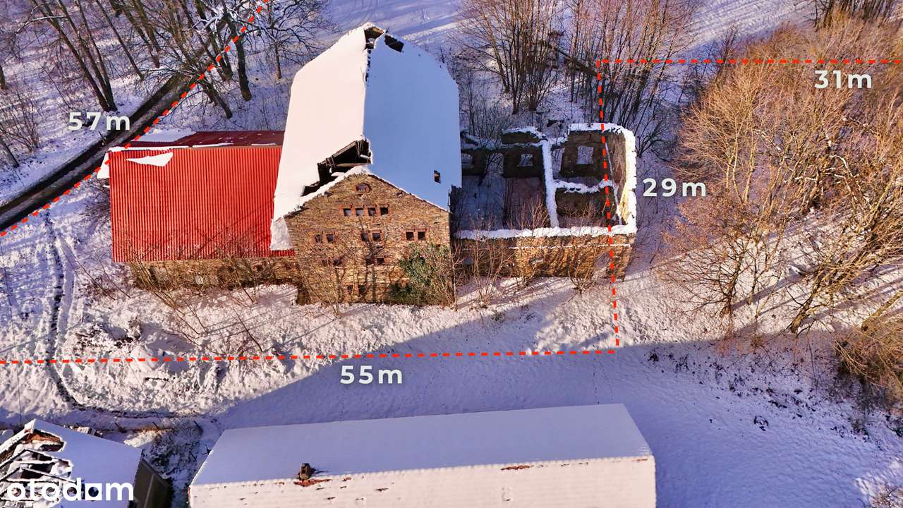 Stary spichlerz z częścią mieszalną na 24 arowej działce we wsi Ubocze-15