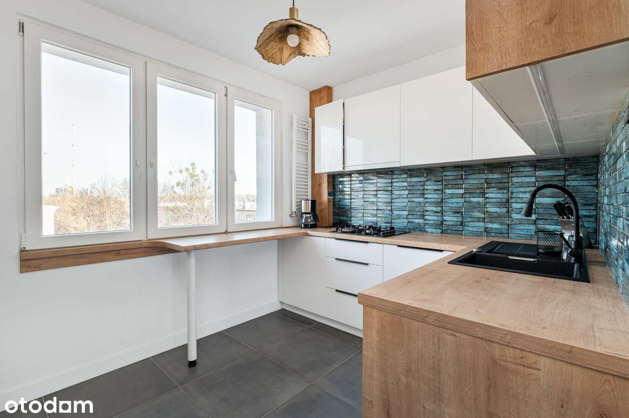 Stylowe, odnowione 3 pok. z balkonem, przestrzeń i światło na Żabieńcu - Pełny obrazek: 5/15