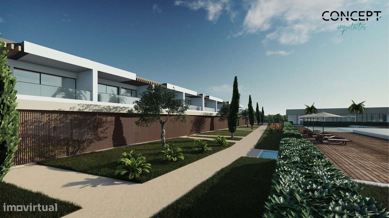LUXUOSO COMPLEXO COM MORADIAS T2 E T3 COM PISCINA - PORTIMÃO - Grande imagem: 1/60