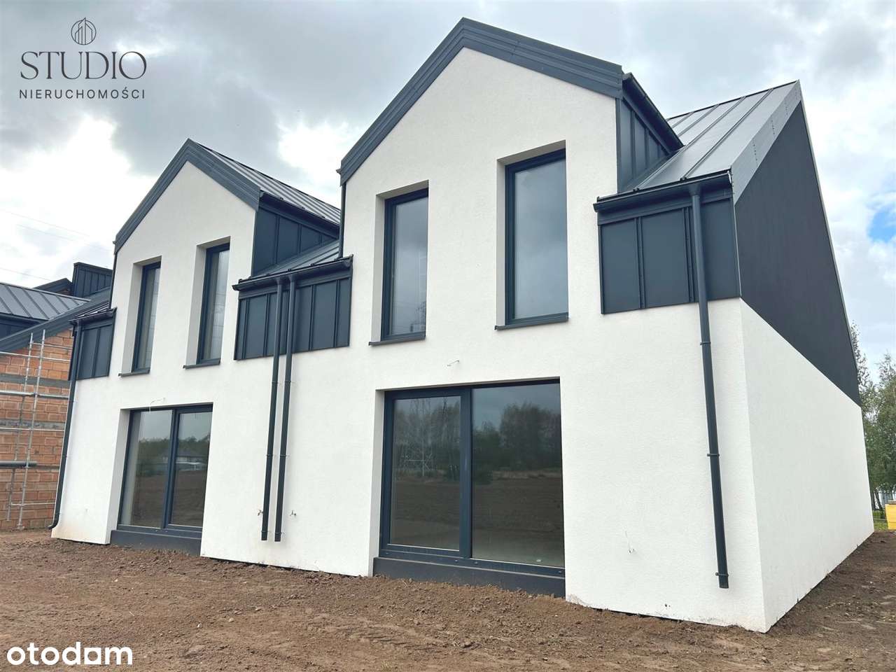 Bliźniak w stanie deweloperskim z piecem, Olmonty - Pełny obrazek: 3/14