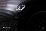 Faruri LED VW Golf 7.5 VII Facelift (2017-up) cu Semnal Dinamic- livrare gratuita - 16